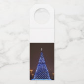青はクリスマスツリーをつけます ボトルネックタグ (裏面)
