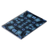 青はパーソナライズなノートを動かします ノートブック (左側)