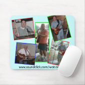 青はマウスパッドを様子を見 マウスパッド (マウス)