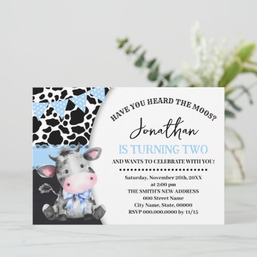 青はモーズセカンドカウズ誕生日を聞いた 招待状 (スタンド正面)