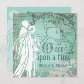 青は昔々私のバレンタインの招待状です 招待状 (正面/裏面)