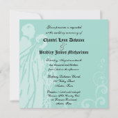 青は昔々私のバレンタインの招待状です 招待状 (裏面)