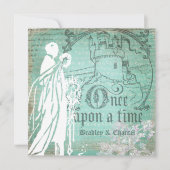 青は昔々私のバレンタインの招待状です 招待状 (正面)