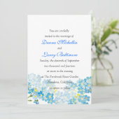 青は私をない結婚式招待状忘れます 招待状 (スタンド正面)