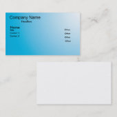 青は衰退します 名刺 (正面/裏面)