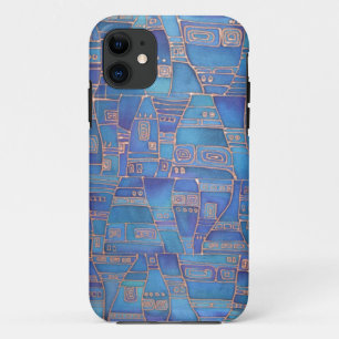 青はKleeを好みます iPhone 11 ケース