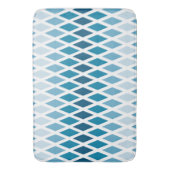 青ひしグラデーション形 バスマット (正面縦)