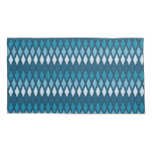 青ひしグラデーション形 枕カバー (裏面)