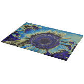 青ひまわり カッティングボード (角)