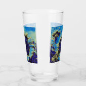 青ひまわり タンブラーグラス (左)