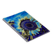青ひまわり ノートブック (右側)