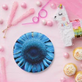 青ひまわり ペーパープレート (パーティー)