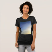 青への黄色 Tシャツ (正面フル)