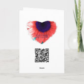 青みがかった天使の願い シーズンカード (裏面)