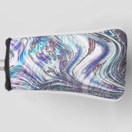 青みがかった牡蠣のスケッチ ゴルフヘッドカバー