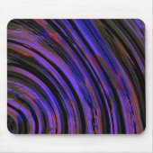 青みがかった紫から赤の色のタイヤゴム切り出し マウスパッド (正面)