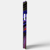 青みがかった紫から赤の色のタイヤゴム切り出し Case-Mate iPhoneケース (裏面 / 右)