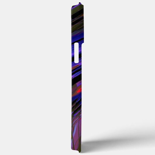 青みがかった紫から赤の色のタイヤゴム切り出し Case-Mate iPhoneケース (裏面 / 右)