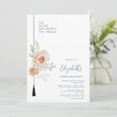 青みがかった緑のタッセルは卒業の価値があった 招待状 (スタンド正面)