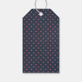 青みがかった黒板フローラありがとう ギフトタグ (裏面)