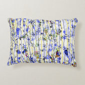 青みがかった アクセントクッション (裏面)