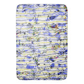 青みがかった バスマット (正面縦)