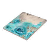 青みすぼらしいシックなエフェメラデザインシリーズ7 タイル (側面)