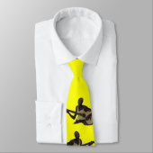 青みを歌う青い男 ネクタイ (タイ)