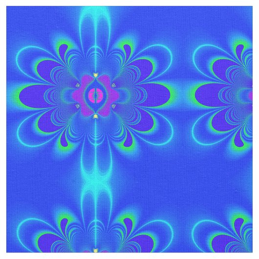 青もしお気に入りの色、これがお前の色 ファブリック (クローズアップ)
