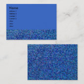 青をタイルを張ります 名刺 (正面/裏面)