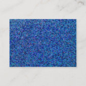 青をタイルを張ります 名刺 (裏面)