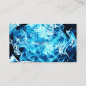 青を垂直にすること 名刺 (裏面)