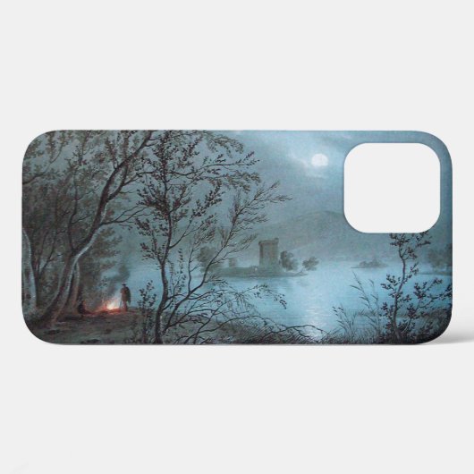 青を基調としたロマンティックな夜景 Case-Mate iPhoneケース (裏面 (横))