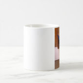 青を感じることか。 コーヒーマグカップ (中央)