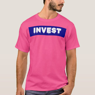 青を投資 Tシャツ
