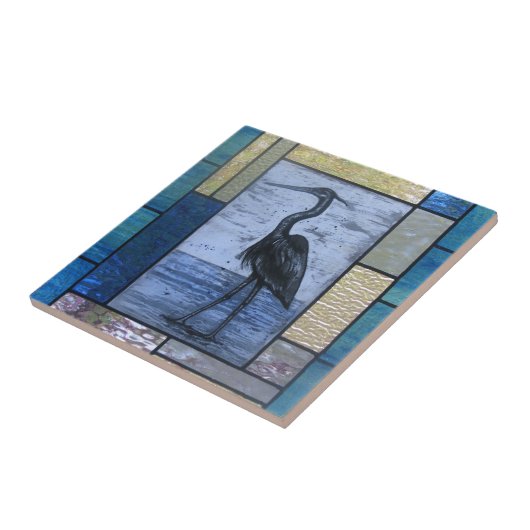 青を持つ青い鷲 タイル (側面)