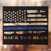 青を支援する カーデカール ウィンドウサイン (シート2)