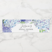 青アジロウ(Blue Hydrangea)ウォーターボトルラベル ペットボトルラベル (シングルラベル)