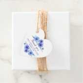 青アネモネ結婚の水感謝してい色 フェイバータグ (インサイチュ)