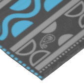 青アフリカアステカ人 テーブルクロス (アングル)