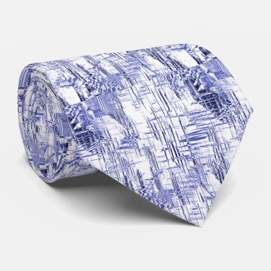 青アールデコ2 ネクタイ (ロール)