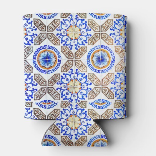 青イタリアンモザイク 缶クーラー (裏面)