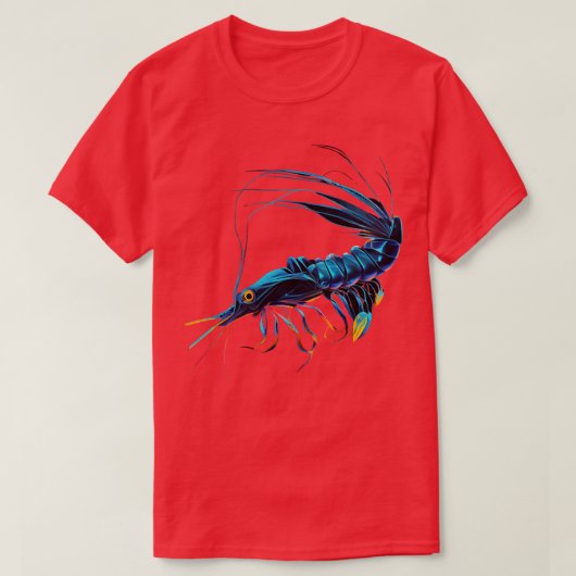 青エビTシャツ Tシャツ (デザイン正面)