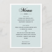 青エレガントい結婚。書クラシック道の脚本 メニュー (正面)