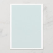 青エレガントい結婚。書クラシック道の脚本 メニュー (裏面)