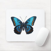 🦋 "青エレガントい蝶 – 自然 – マウインスパイアスス マウスパッド (マウス)