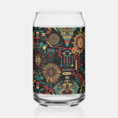 青エレガントい「伝統のパタインスパイアン」ドリンクワ ガラス缶 (裏面)