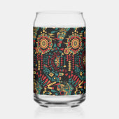 青エレガントい「伝統のパタインスパイアン」ドリンクワ ガラス缶 (右)