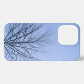 青エレガントいiPhone 13 Pro iPhoneケース (裏面横)