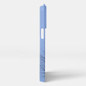 青エレガントいiPhone 13 Pro iPhoneケース (右側面)